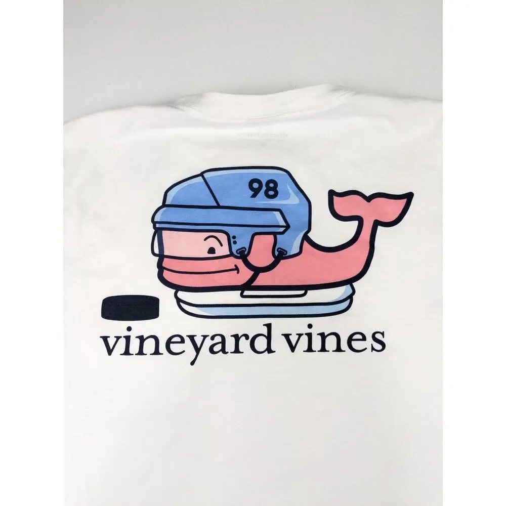 Vineyard Vines LS Hockey Shirt - Youth L (16)